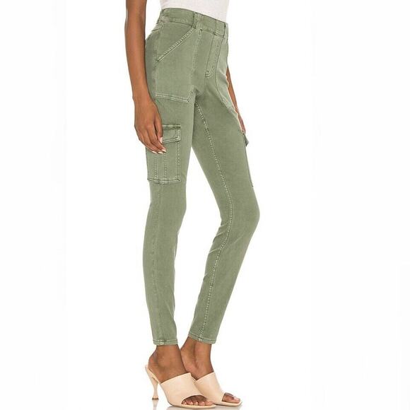 Spanx NWT Stretch Twill Ankle Cargo Pant 20311R Green Size S (46) - Picture 5 of 8